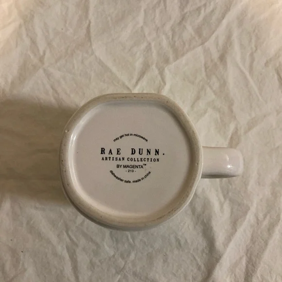 Eskimo Rae Dunn White Mummy Eye Mug - Picture 4 of 5